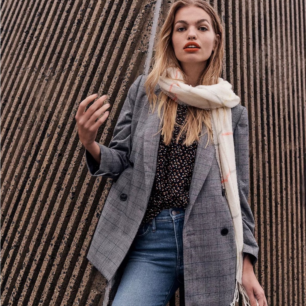 Madewell Caldwell Double-Breasted Blazer: Peaked Lapel Edition